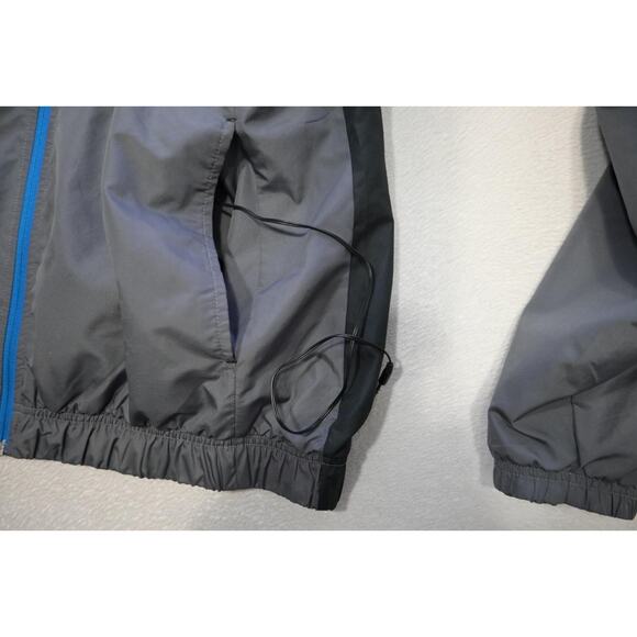 Under Armour Track Jacket Hoodie Lined Full Zip Black Athletic Mens Size Medium - Picture 7 of 11